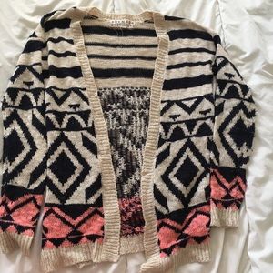 Patterned Cardigan